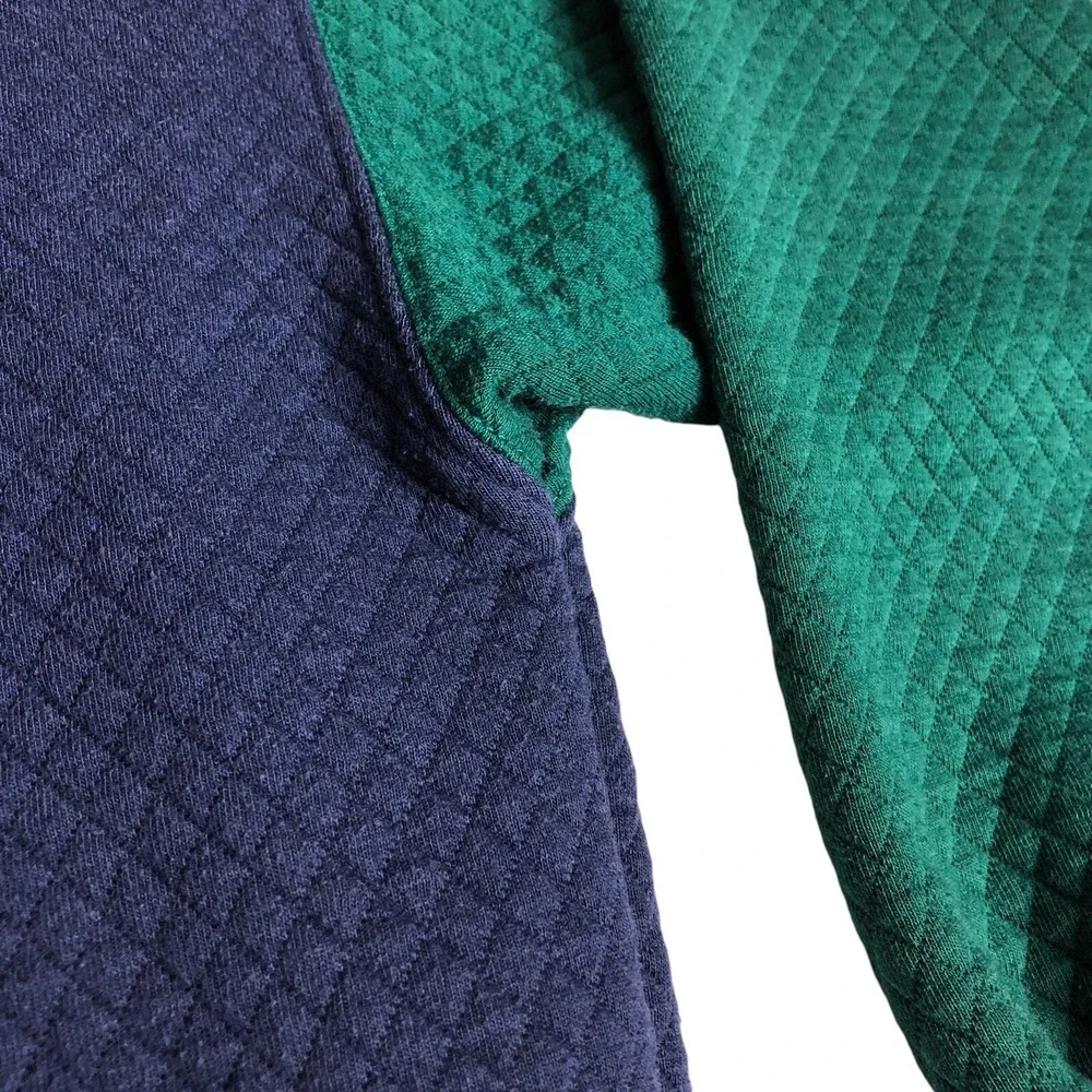 Vintage 80s Pacer Bomber Sweater Jacket Mens M Colorblock Varsity‎ Snap Front